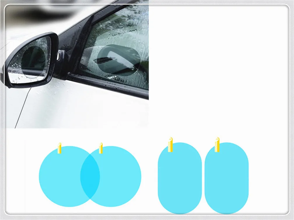 2 Pcs Car Rainproof Film Rearview Mirror protective for Subaru BRZ VIZIV-7 Levorg VIZIV-2 Hybrid Exiga Legacy Impreza Crosstrek