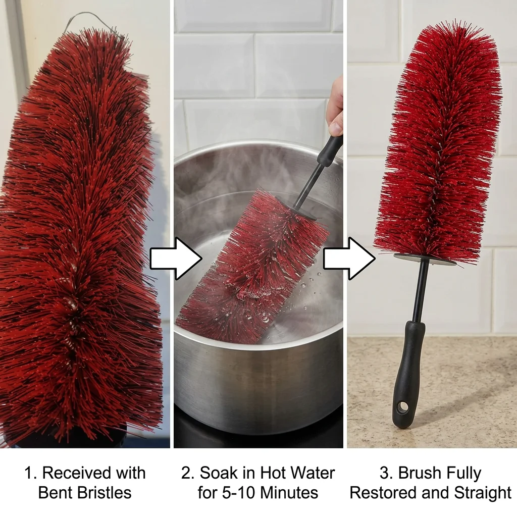 Car Wheel Brush Tire Cleaning Brush Rim Scrubber Soft Alloy Cleaner for Vehicle Tire Car Chassis Engine Washing Acce Clean Tool image 6