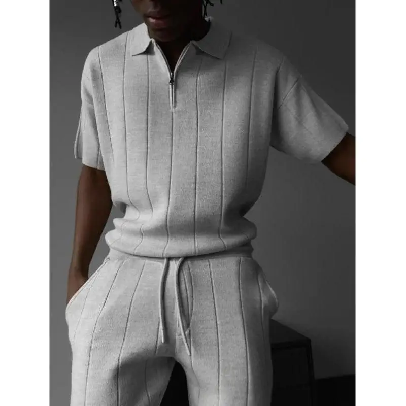 

Men's Knitted Sweater New Knwear Collar Nine Sve Length Deformation Resistant Coolmax Fiber Ciwalk Suitable