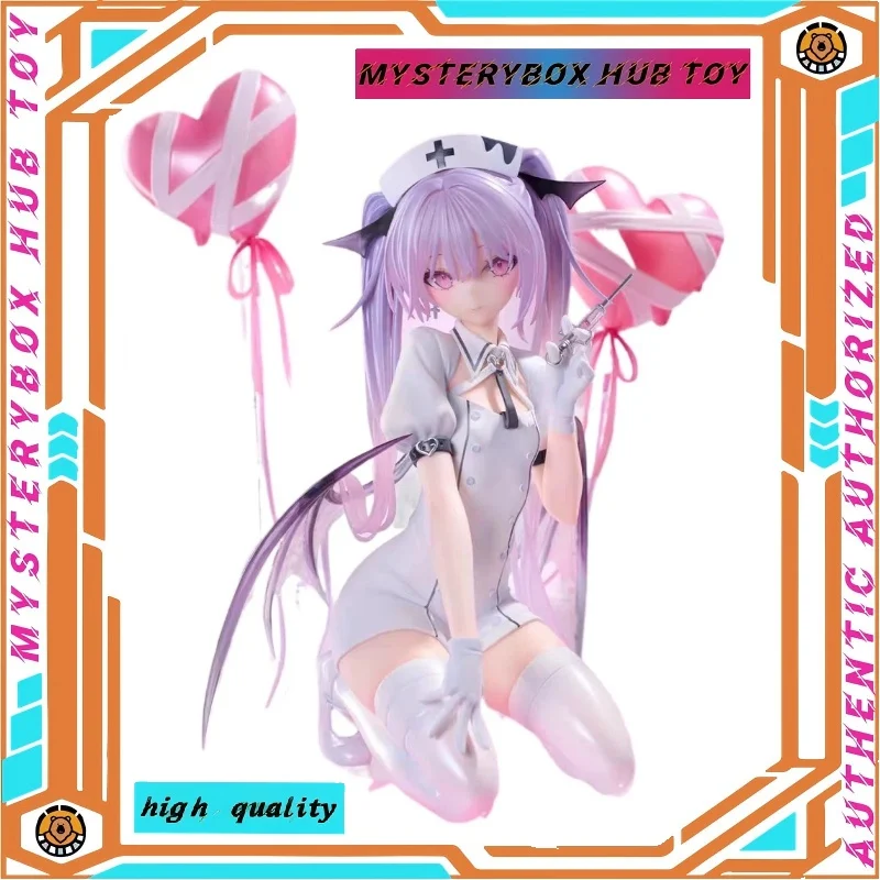 

New Little Devil Nurse Eve Two-Dimensional Beautiful Girl Series Figure Gk Model Anime Peripheral Desktop Ornament Gift 16cm