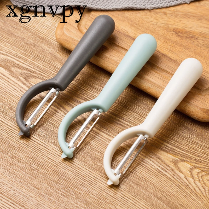 xgnvpy 1Pc Stainless Steel Fruit Vegetable Potato Carrot Peeler Peeling Tool Scraper Kitchen Gadget Accessory