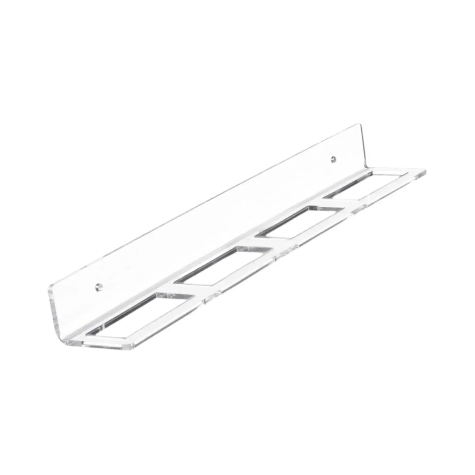 Hockey Puck Organizer Acrylic Wall Display Shelf Hidden Screw Mount Secure Storage for Collectors