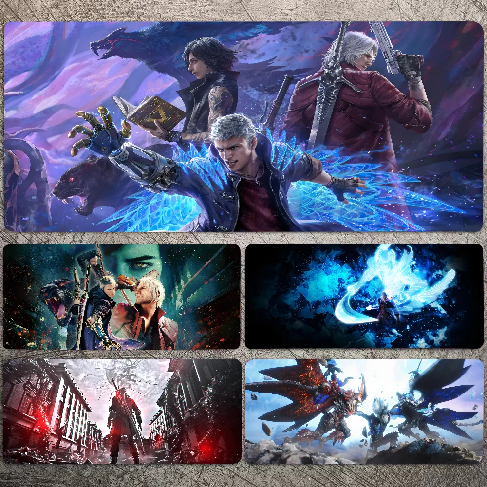 

1pc DEVIL MAY CRY Non-slip Mouse Pad Suitable For Office Computers Laptops E-sports Game Desk Mats XXL Keyboard