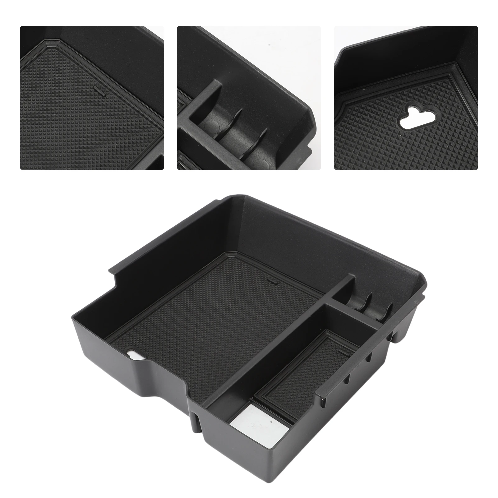 Caja de Almacenamiento para Consola Central de Automóvil para Ford Ranger T9 2023 2024 2025 / Raptor / Wildtrak X / XL XLT / Limited / Tremor / Platinum