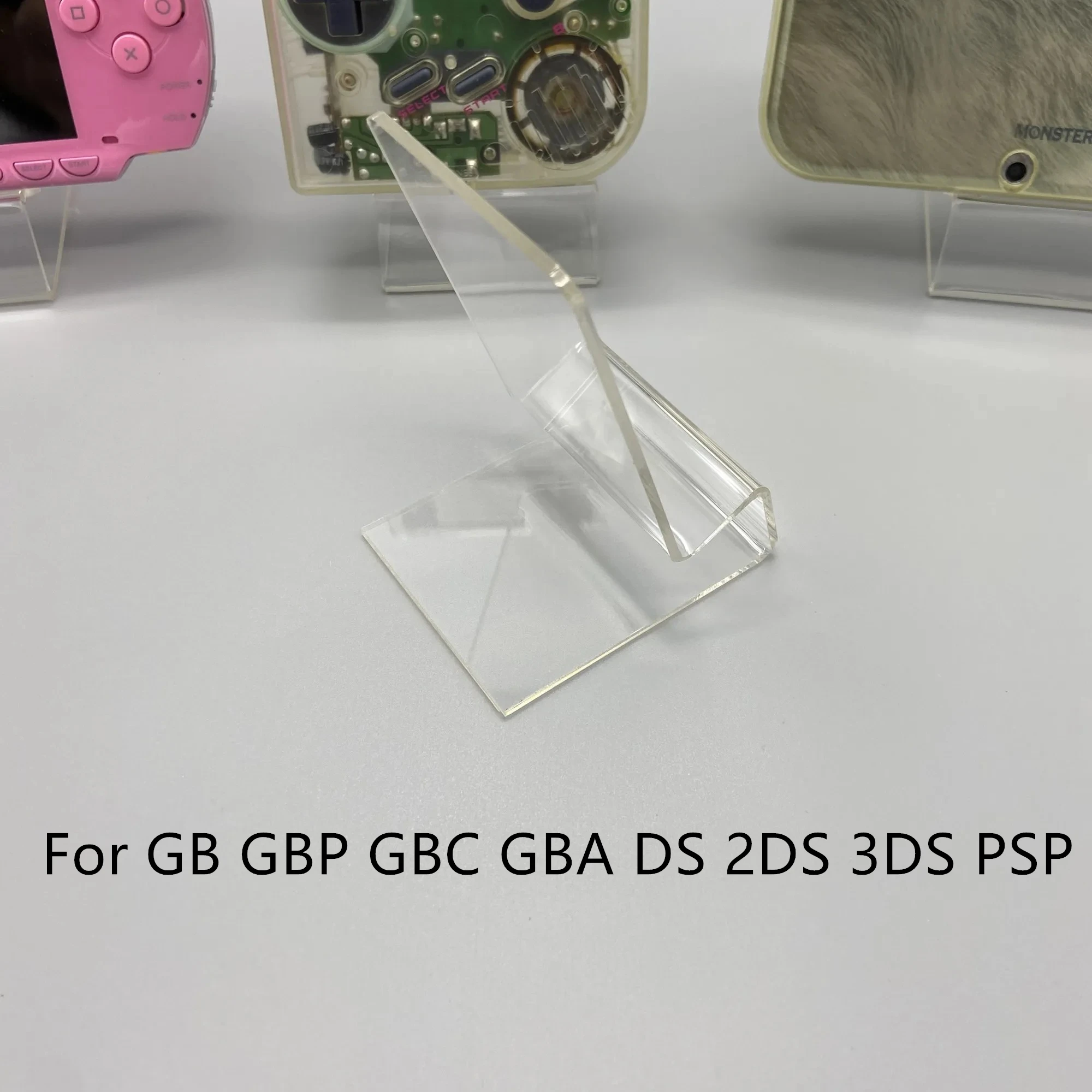 Game Console Display Stand Holder for Game Boy GB GBP GBC GBA DS 2DS 3DS PSP PS Vita Handheld Console Exhibition Bracket
