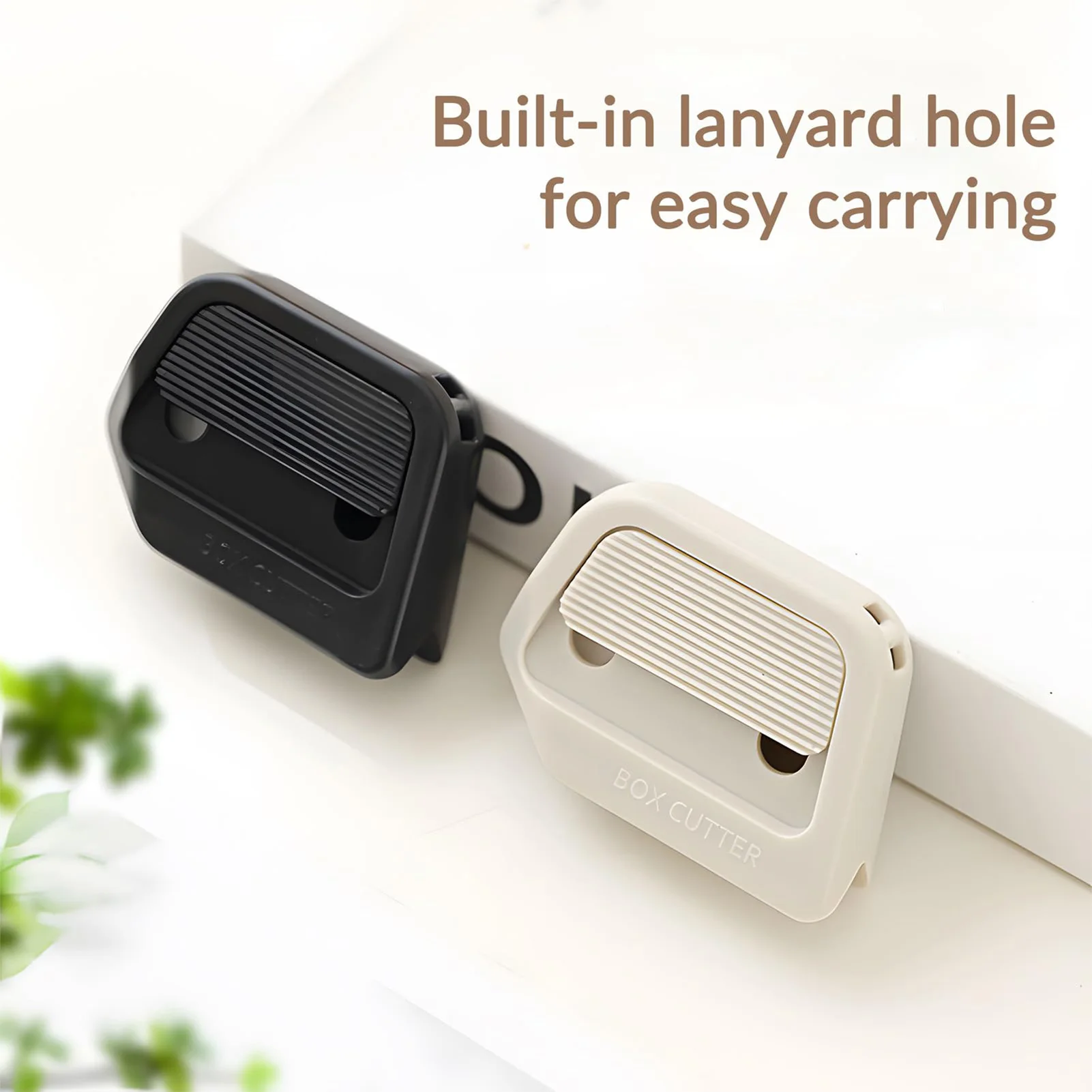 

Mini Ceramic Paper Cutter No Hand Injury Magnetic Portable Suitable for Courier Unboxing