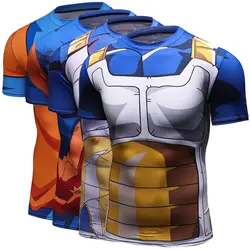 짧은 소매 Mma 권투 Jiu jitsu 티셔츠 남성용 Rashguard Anima 3d 프린트 티 빠른 건조 압축 스타킹 체육관 스포츠 티셔츠