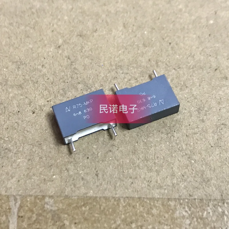 5PCS/10PCS/20PCS/Lot KEMET R75 630V 630V682 682 6.8NF 630V6.8NF 630V6800PF 630V6N8 6N8 Film Capacitor Pitch 10mm R75PF1680JH00K