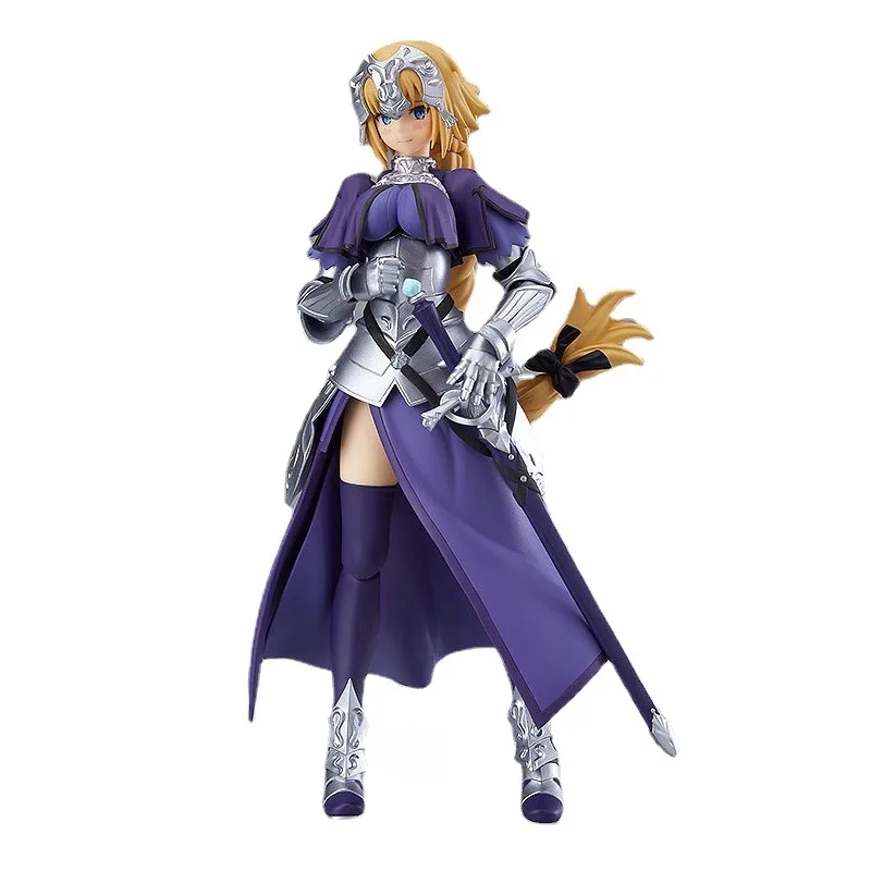 

FATE GRAND Destiny Night FIGMA подвижные Joan of Arc Darc ручная модель, украшение для девочек, любимая Аниме Фигурка Сейлор Мун Kawaii 400g