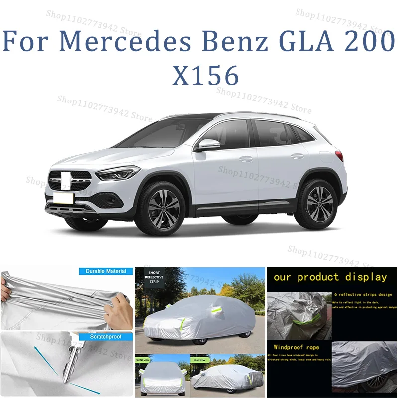 

Car cover For Mercedes Benz GLA 200 X156 Full cover Waterproof sun protection cover Scratch resistant cars accessories