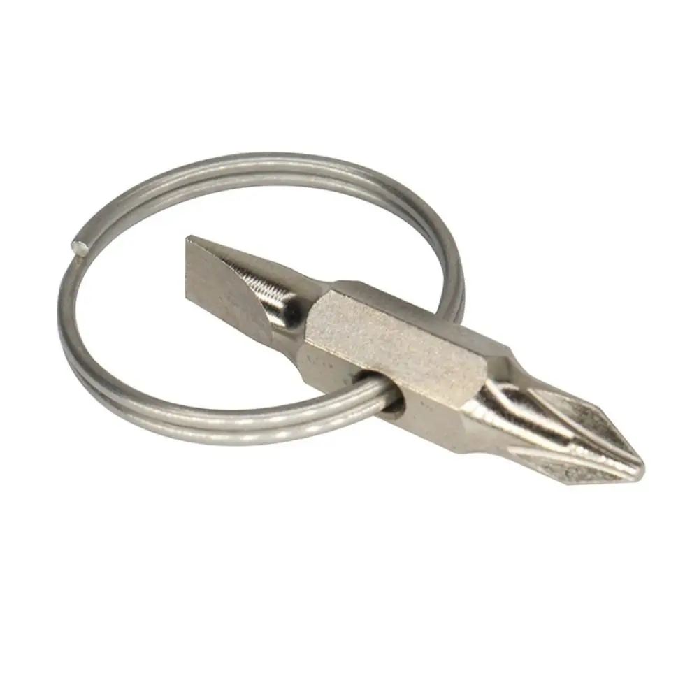 Portable Key Ring Keychain Screwdriver Multifunction Pocket Screw Removal Tools Repair Tool Gadget Mini Screwdriver