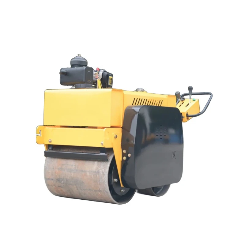 Small road roller 1 ton 3 tons double steel wheel vibration pavement compactor hand-held full hydraulic asphalt roller