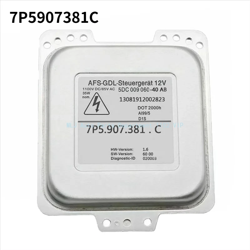 

Xenon headlight ballast unit 7P5907381C 95861838110 for Porsche Cayenne 2011-2013 vehicle headlight ballast control unit