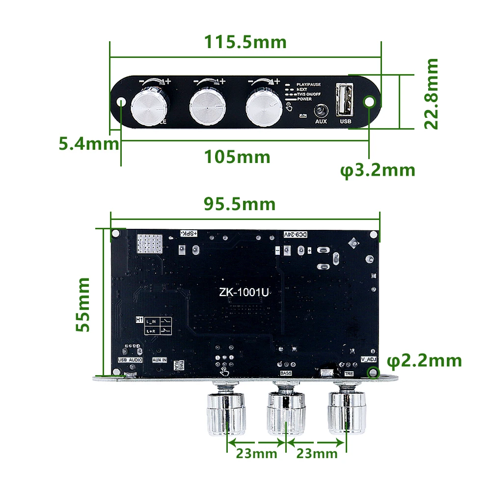 Mono TPA3116D2 Ampl…