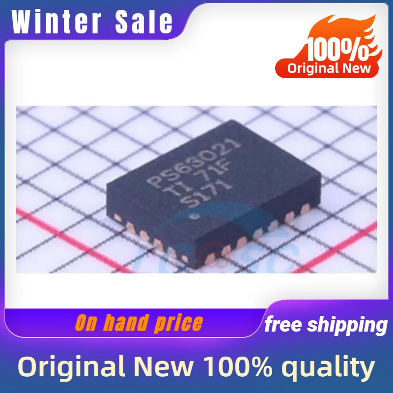 5PCS (IC) New original TPS63021DSJR PS63021 VSON-14 quality goods