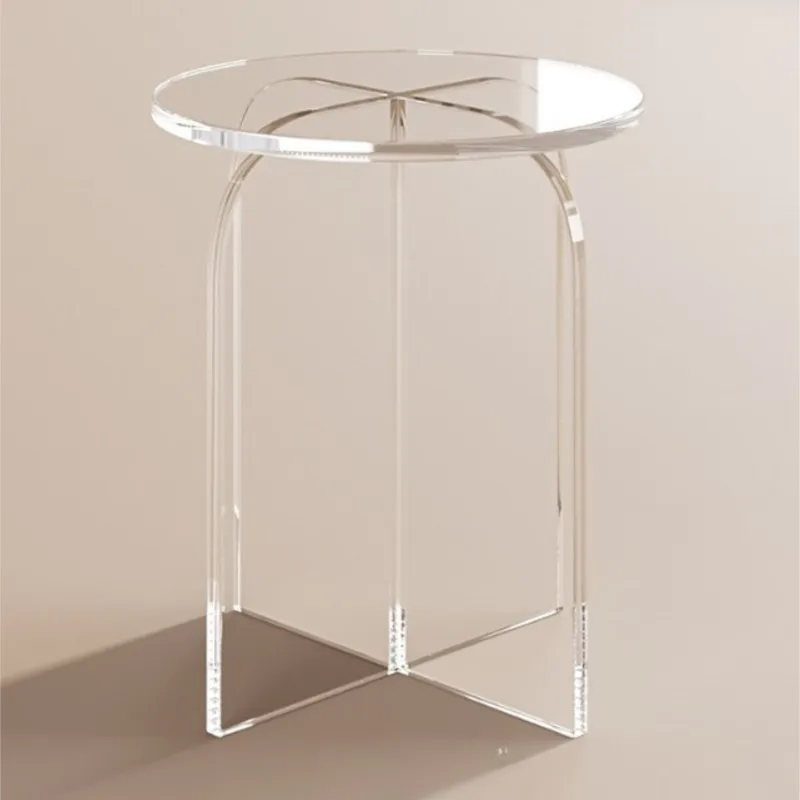 Light Luxury Style Transparent Acrylic Makeup Chair Can Be Used As A Stool In The Living Room Bedroom Simple Chair Makeup Stool