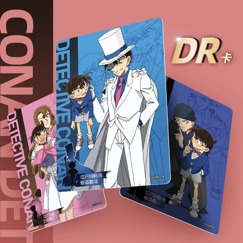 Original KAYOU Anime Detective Conan Cards Insight Pack Romantic Comedy Characters Kudo Shinichi Maori Lan Kids Birthday Gift