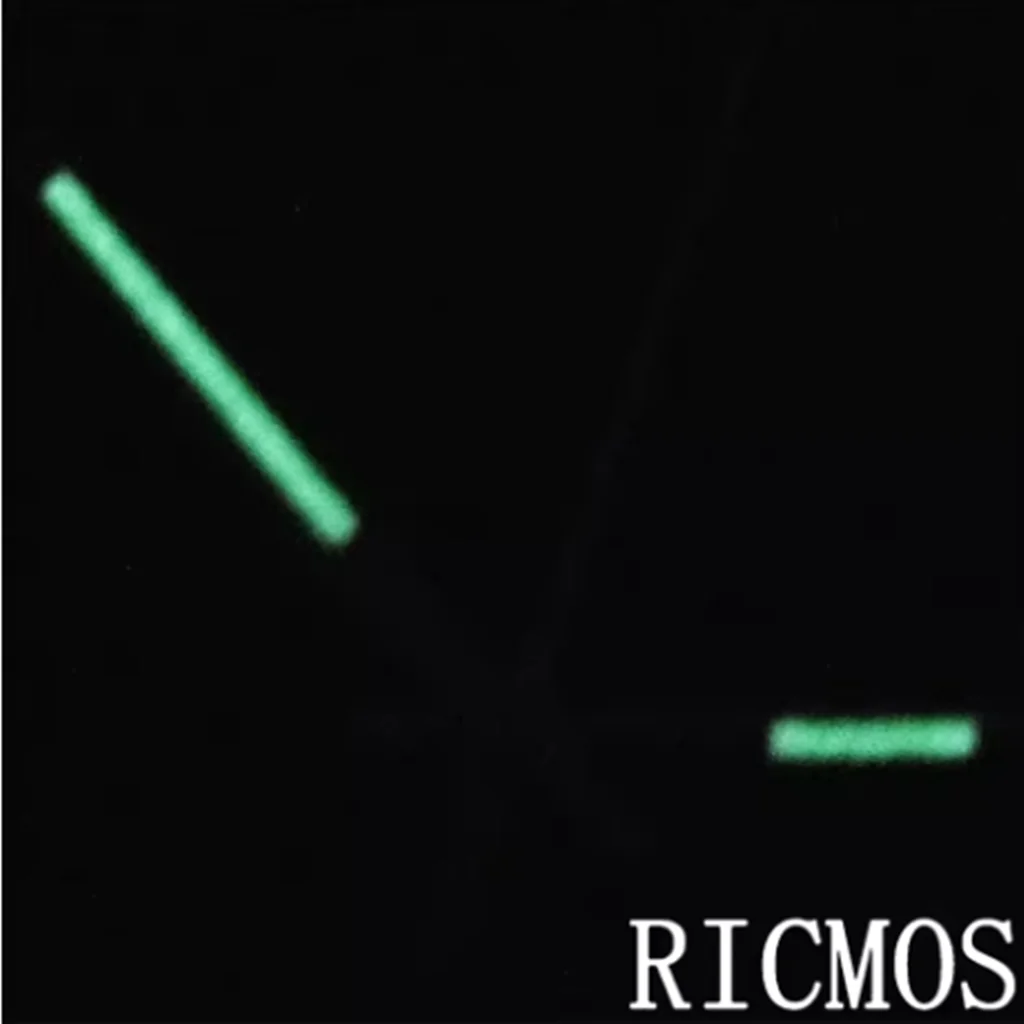 Watch Hands silver color Green Luminous hands Fit NH35 NH36 Miyota 8215 DG 2813 ETA 2824 2836 Movement Replacement Parts view 6