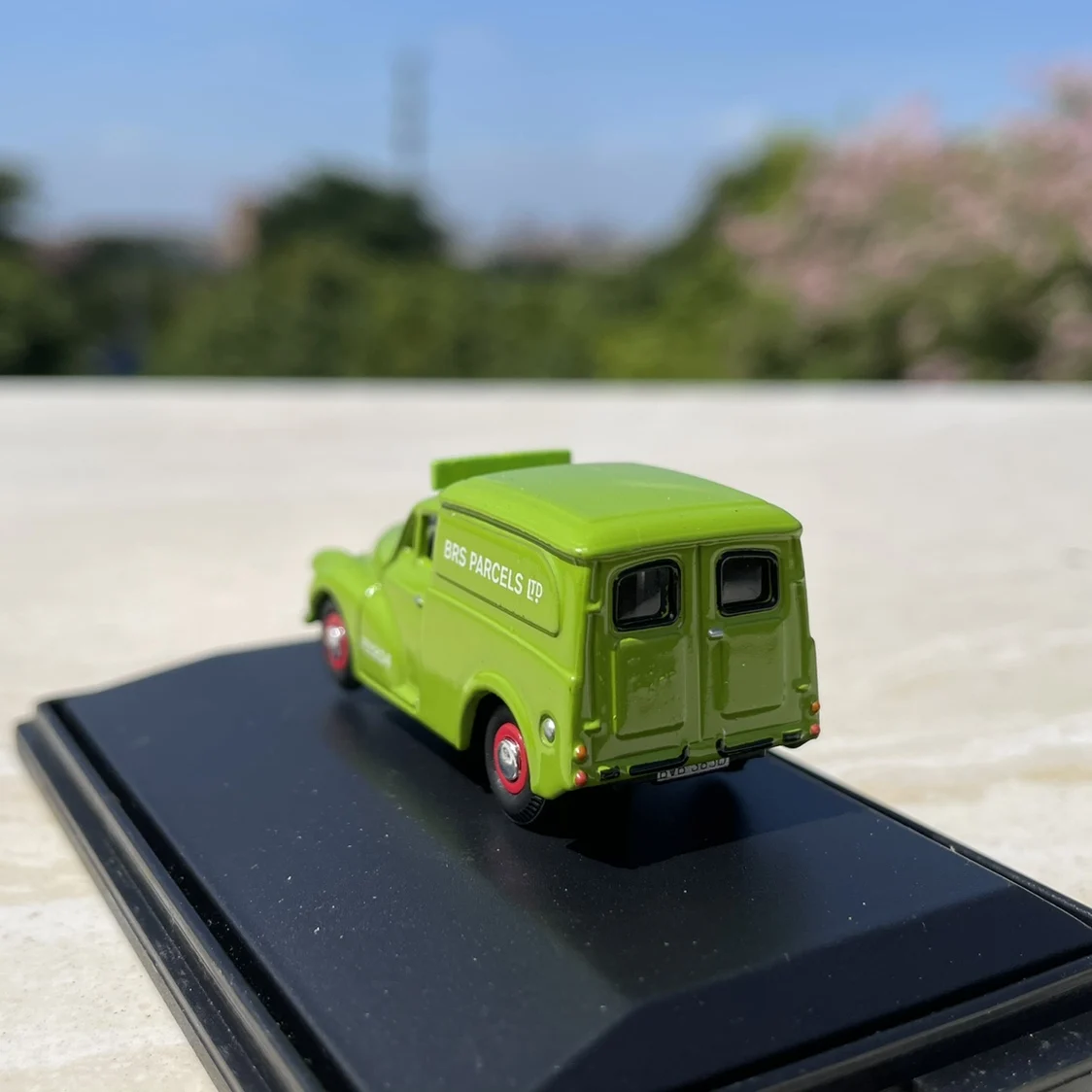 Diecast Maßstab 1:76 Morris Pickup Legierung Auto Modell Sammlerstück Spielzeug Geschenk Souvenir Display Ornament