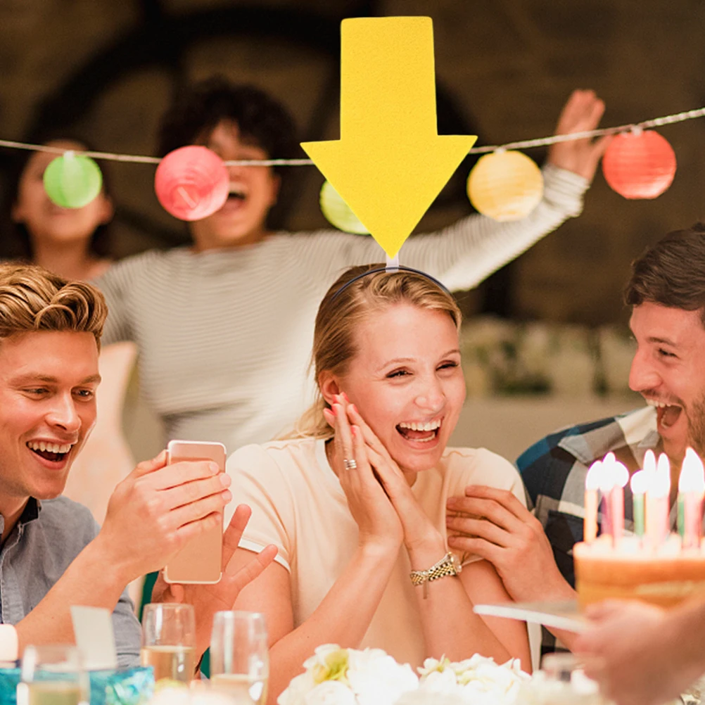 

Fun Headband Birthday Party Decor Christmas Fun Arrow Headband Photo Birthday Photo Props Gender Reveal Prop Prom