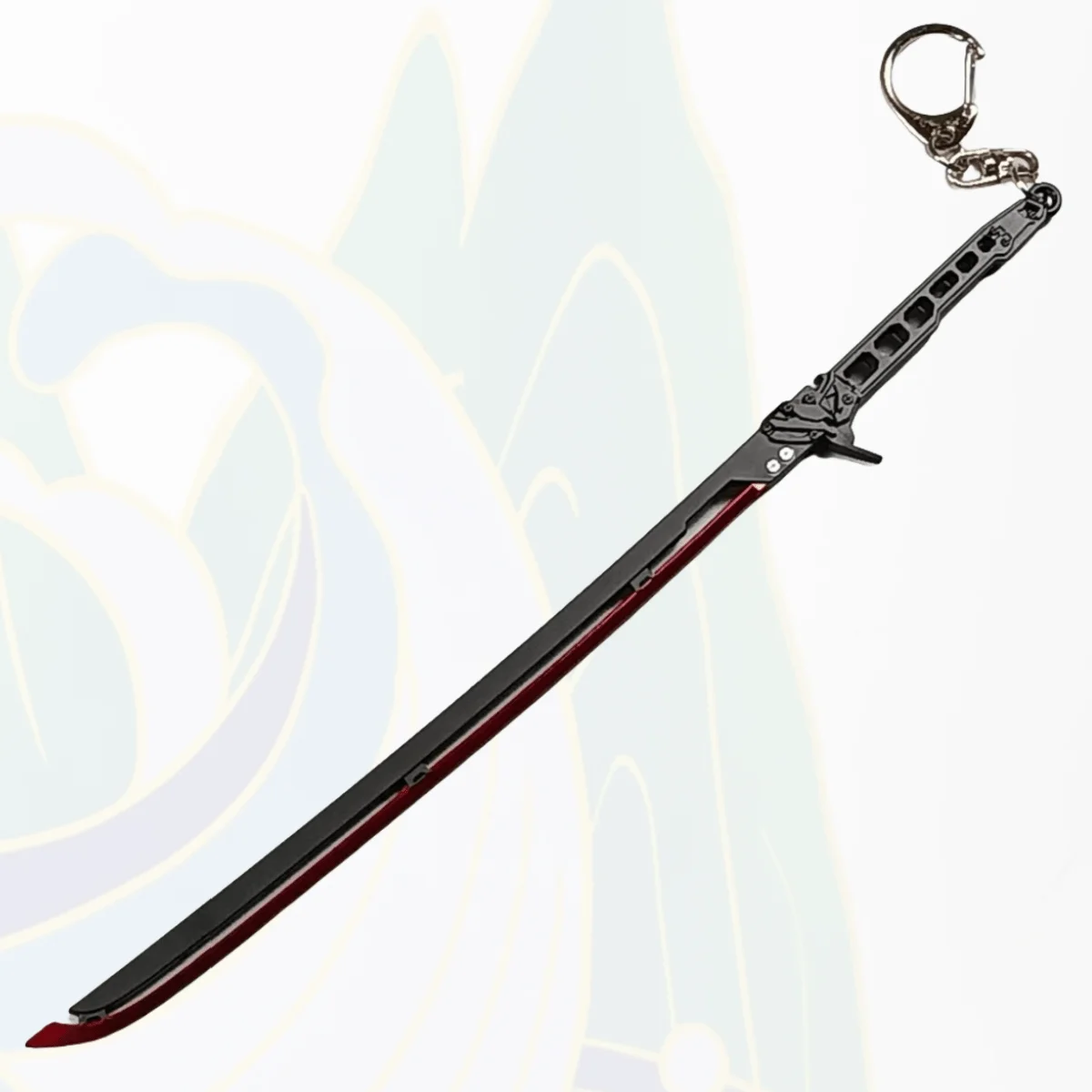 8.6 inch Cyberpunk 2077 Metalen Katana Zwaard Originele Samurai Sabel Ninja Mes Japanse Katana Sabel Cosplay Accessoires Prop Speelgoed