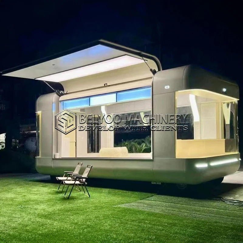 

Belyoo популярный уличный концессионный трейлер для пиццы, кофе, общественного питания, тележка для мороженого, мобильный пивной бар, магазин одежды, цветочный магазин на продажу