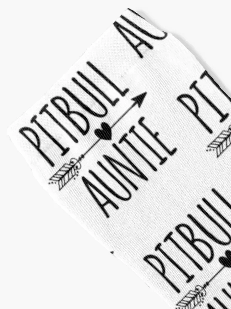 Pitbull Auntie Arrow Socks funny gifts anti slip football luxury gift Men Socks Women's