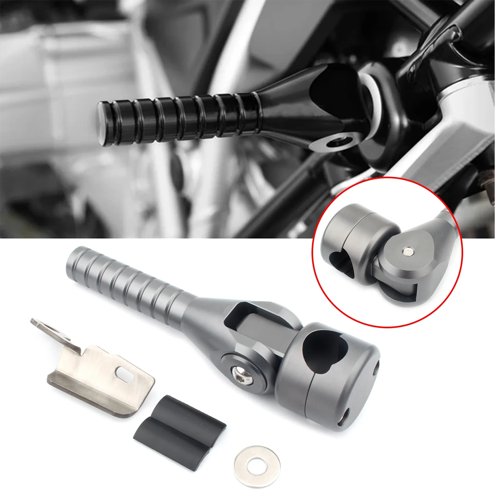 Motocycle Lifting Lever Assist Bar Lifting Handle Mould Aluminum For BMW R 1200 GS LC Adventure 2013-2019 1250 GS LC ADV 2019