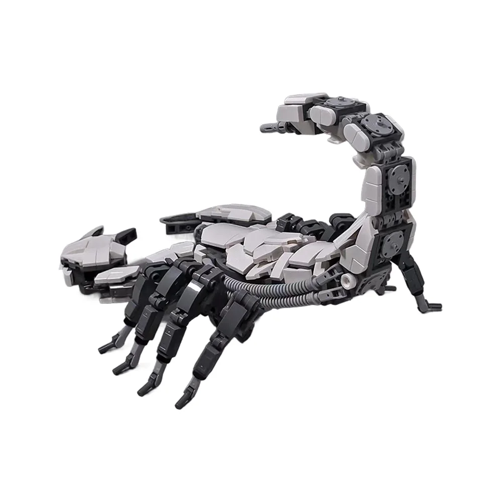 

MOC Mechanical Scorpion Bricks Model Mechanical Scorpion insect Monster Building Blocks Assembly Toys Kids DIY Birthday Gifts