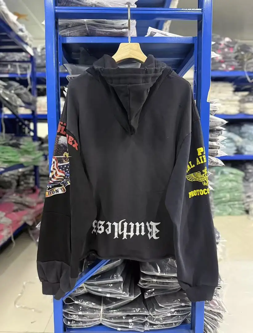 2026SS PTL Index Inverted Zipper Comfortable Casual Hooded Zip‑Up Hoodies Jacket Cardigan Oversized Washed Men Hoodie Pullover