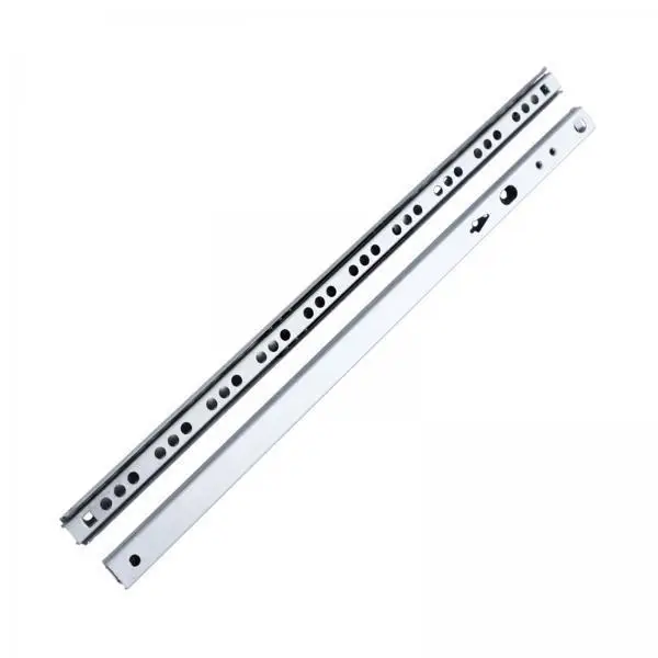 

Wear Resistant Steel Drawer Slides Side Mount Track for Kitchen Cupboard Hardware Installation