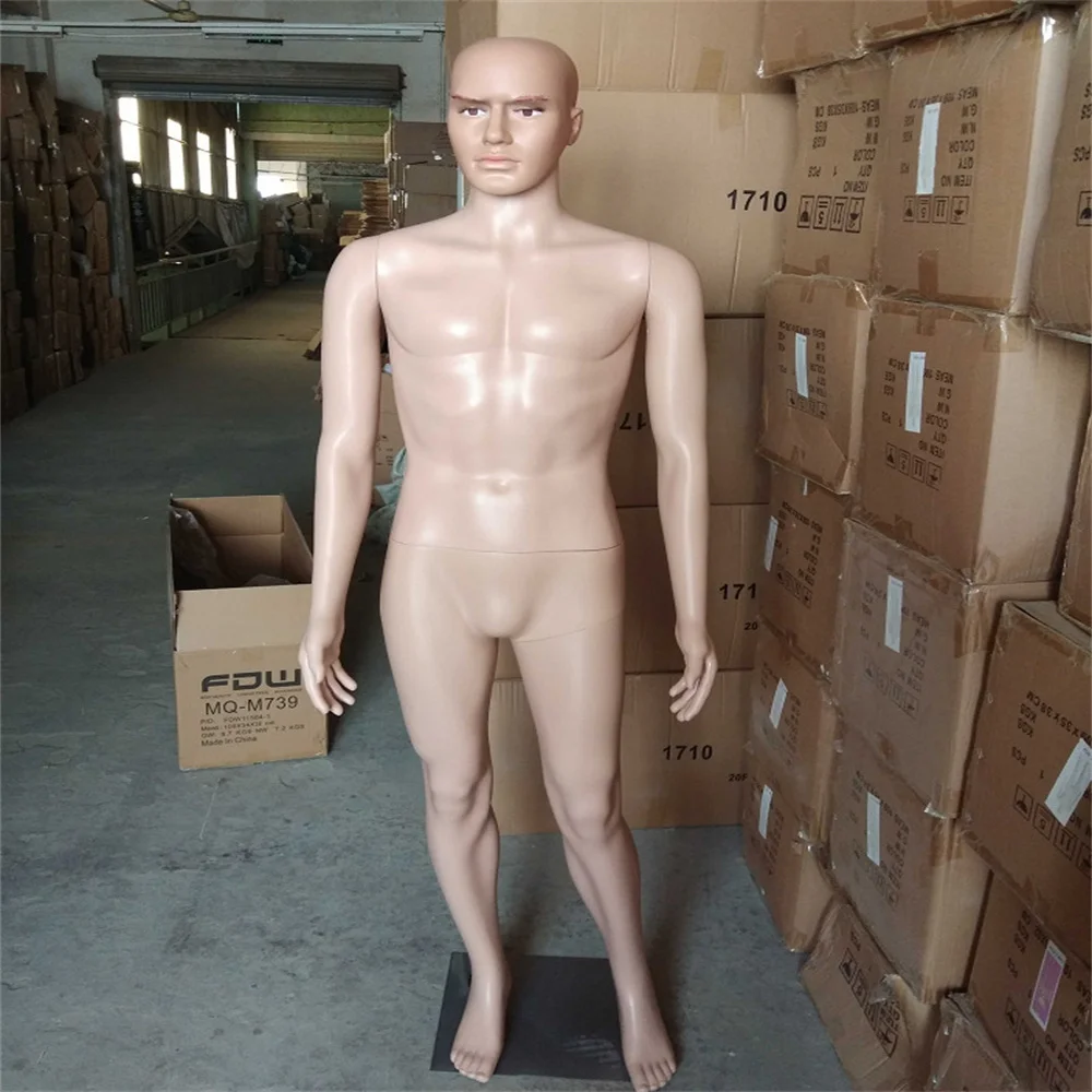 

Plastic Full Mannequin for Clothes Display, Male Torso, Jewelry Art, Realist Body, Sewing Model, B260, 183cm