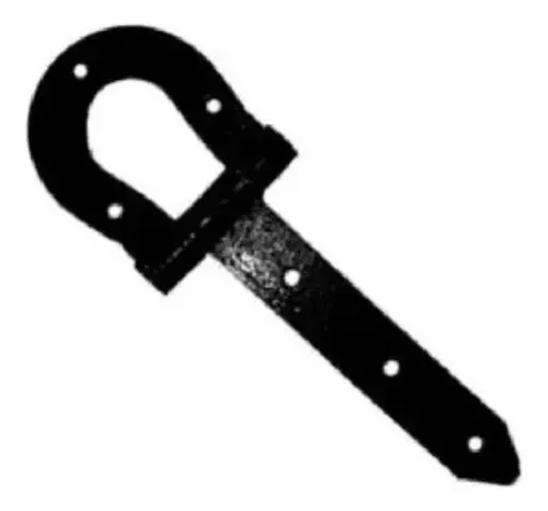 Par Heavy Horseshoe Gate Hinge No. 06 (51,5cm)