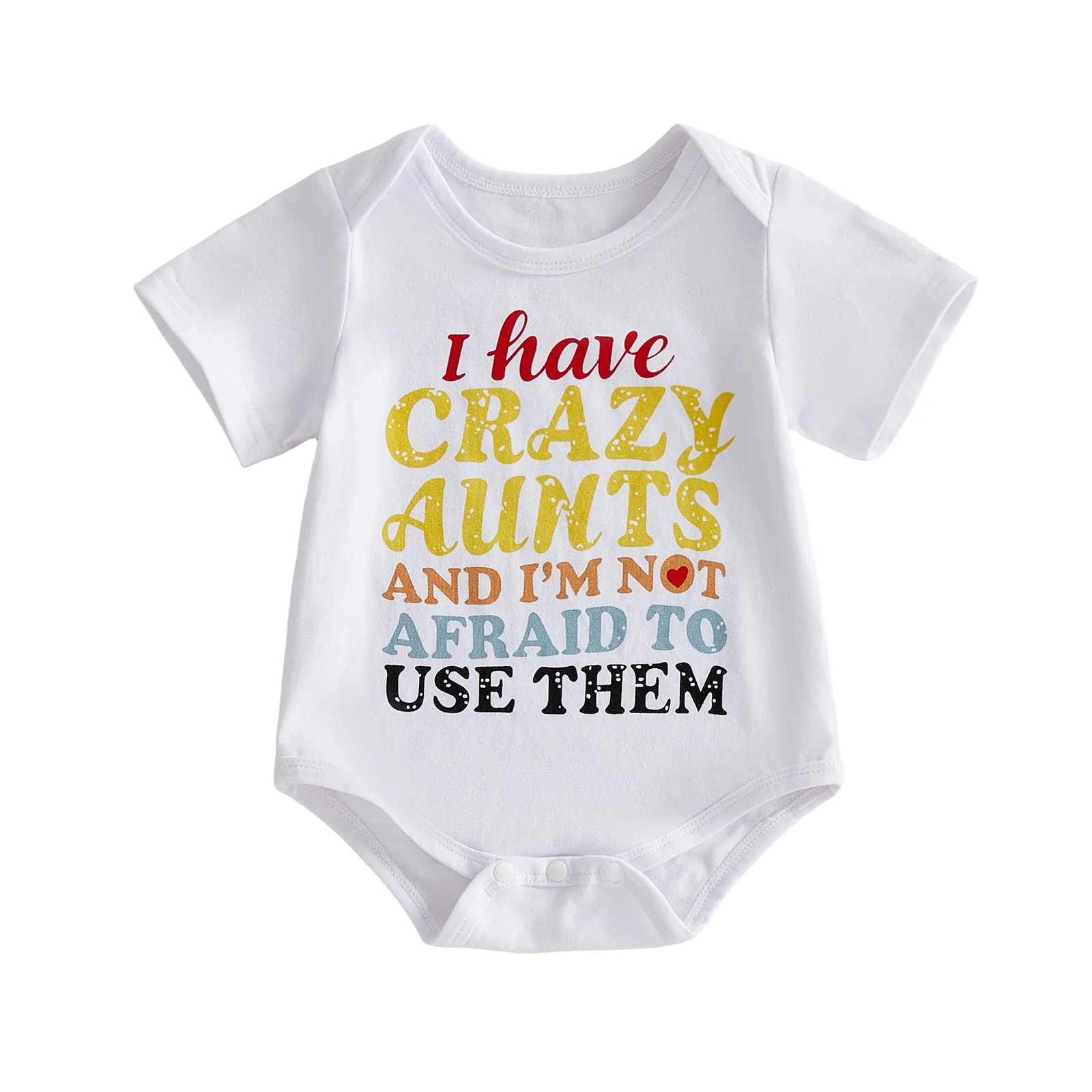 

Baby Romper Short Sleeve Crew Neck Letters Print Summer Bodysuit Clothes for Girls Boys