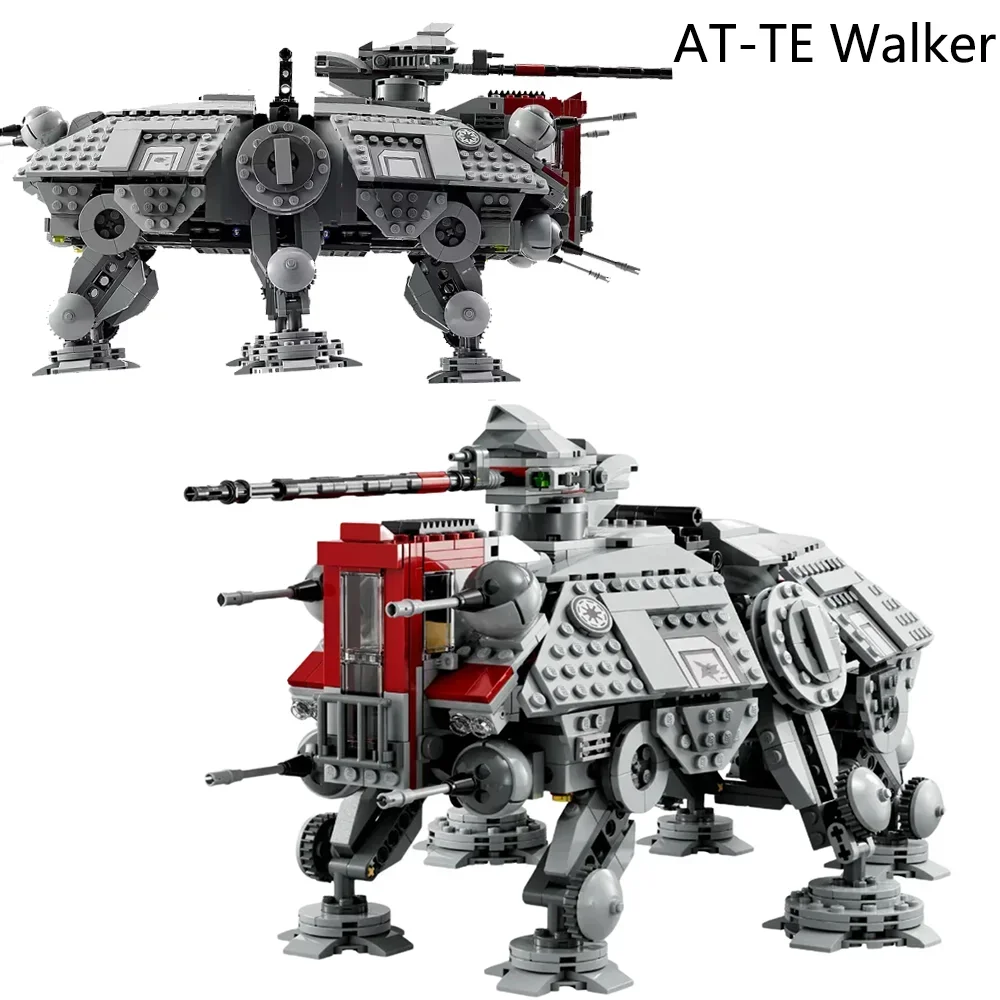 New Compatible With 75337 All Terrain Tactical Actuator At-te Model Building Kit Self-locking Toy Bricks Christmas Birthday Gift