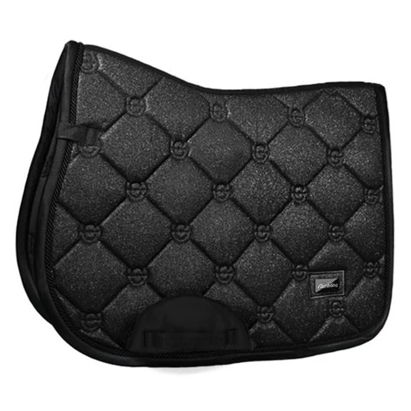 

Custom Logo High Quality Equestrian Saddle Pad Equestrian Products Horse Saddle Premium Quality Equine Dressage Saddle Pad