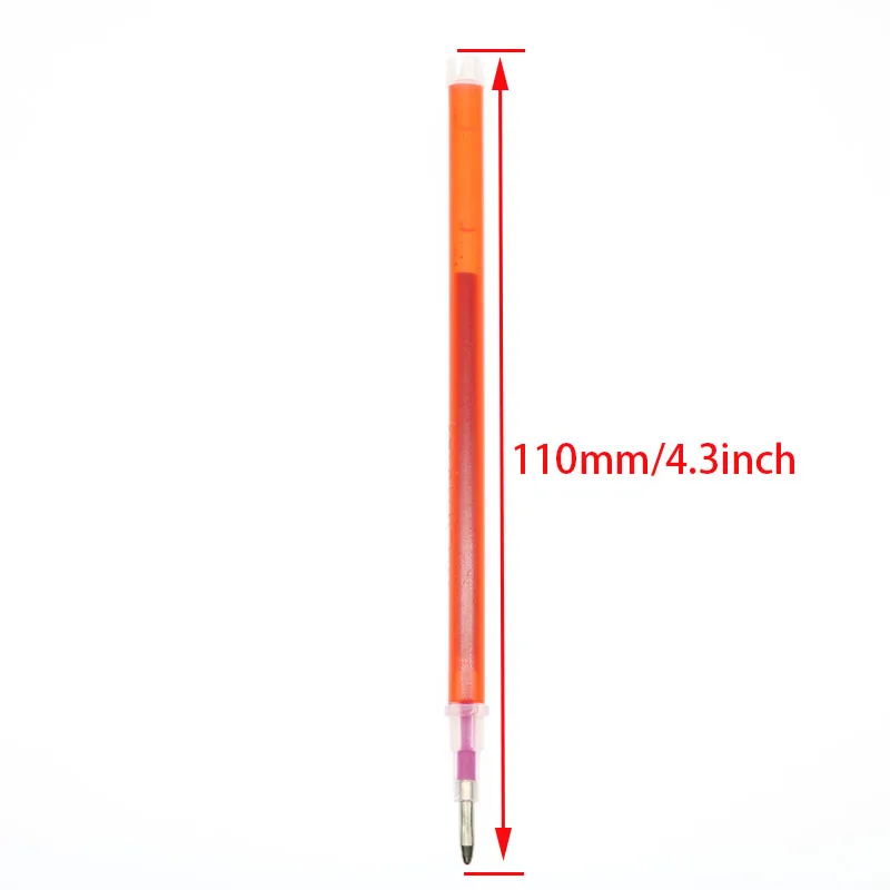 5pc Erasable Ink Refill High Temperature Pen for PU Leather Patchwork Fabric Sewing Tool Disappeared Cloth Pen Marker