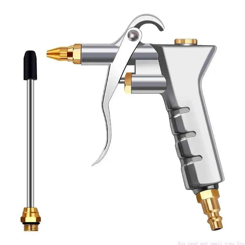 

Industrial Air Blow Guns Adjustable Nozzle Steel Extension Pneumatic Air Compressor Accessory Dust Cleaning