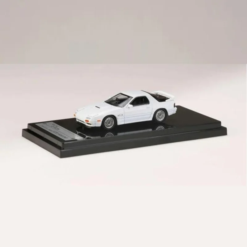 Hobby Japan-modelo de coche de simulación de aleación, serie versión de rueda plateada 1:64 RX-7 FC3S GT-X