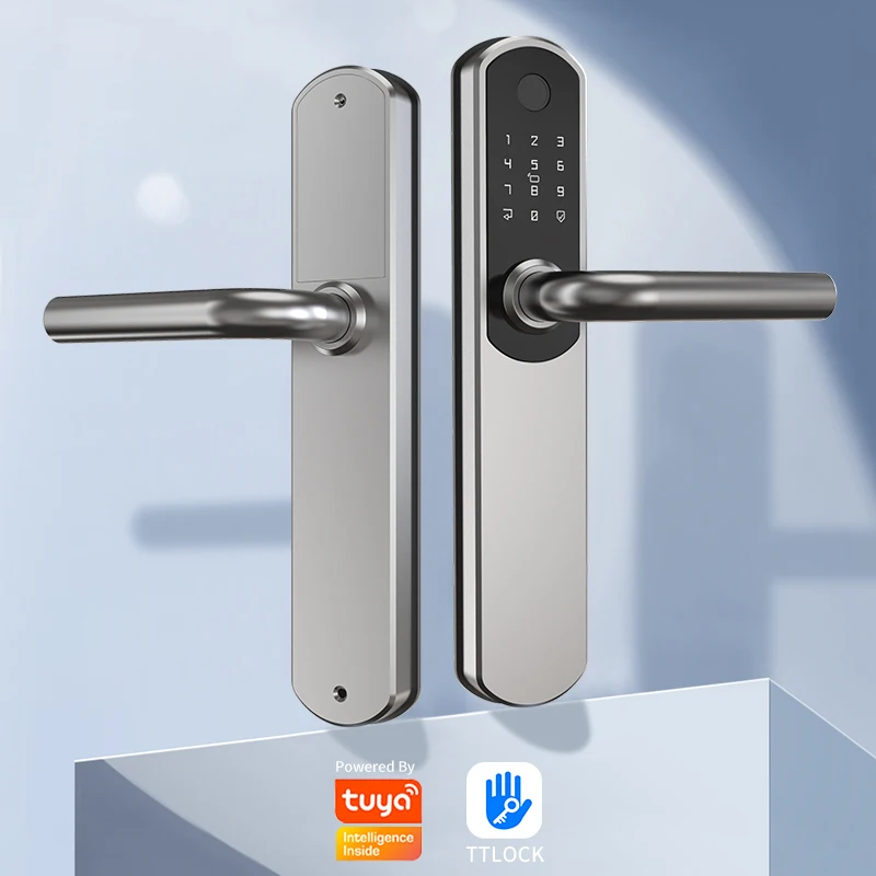 Wholesale Price Electronic Smart Door Lock Euro Cylinder with Memory Card Storage Option Smart Lock for Home & Hotel view 2