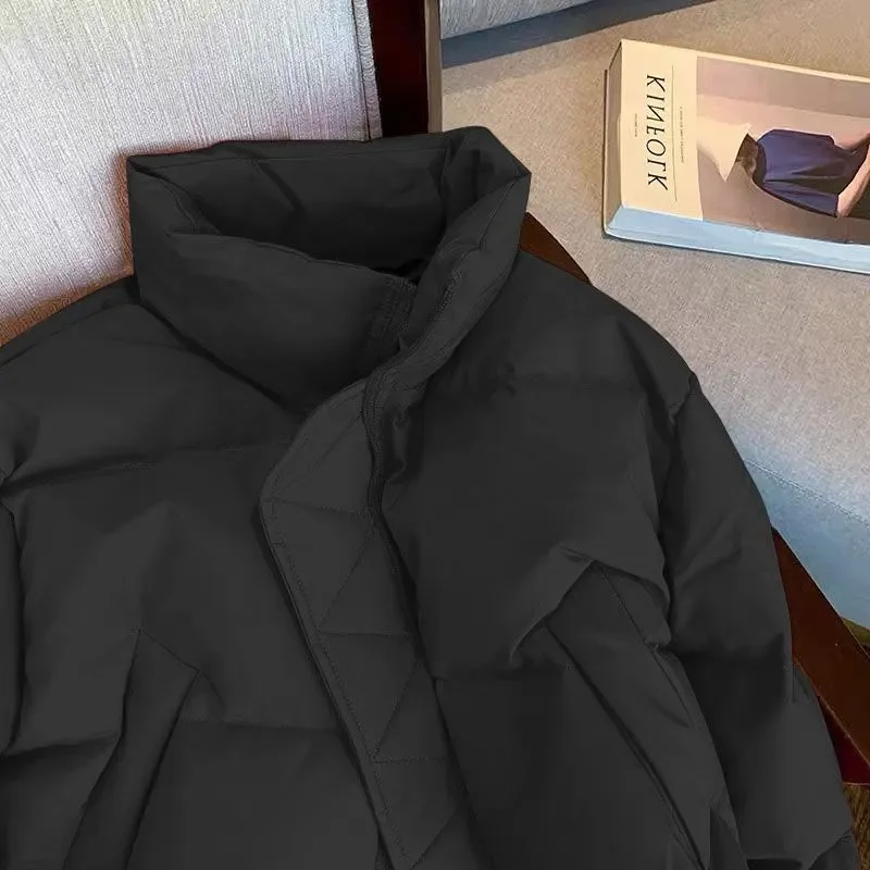 Classic loose and thick cotton jacket womens winter cotton bread jacket outerwear coats down jacket women winter coats women