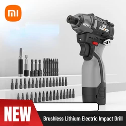 Xiaomi Nanwei Brushless Lithium Electric Impact Drill Wireless Electric Screwdriver High Torque Brushless Impact Drill for Home