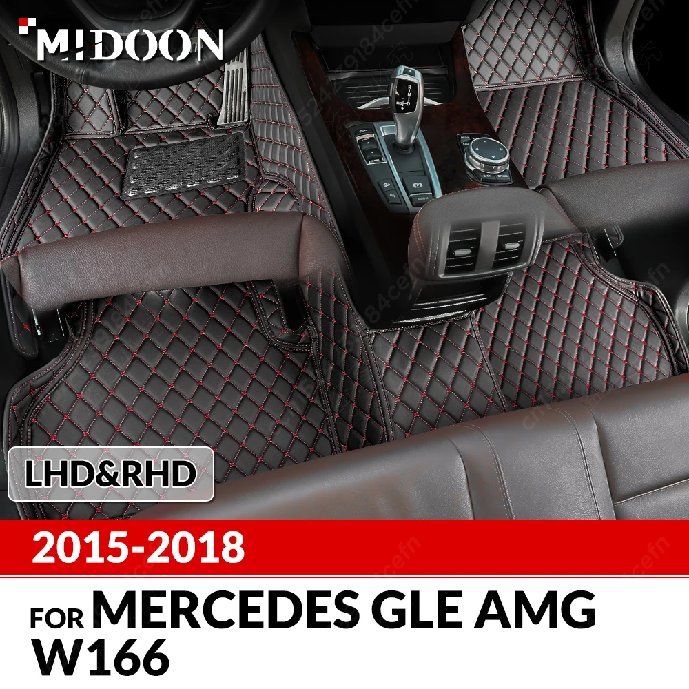 

Автомобильные коврики для Mercedes Benz GLE AMG W166 53 63 63S 2015 2016 2017 2018