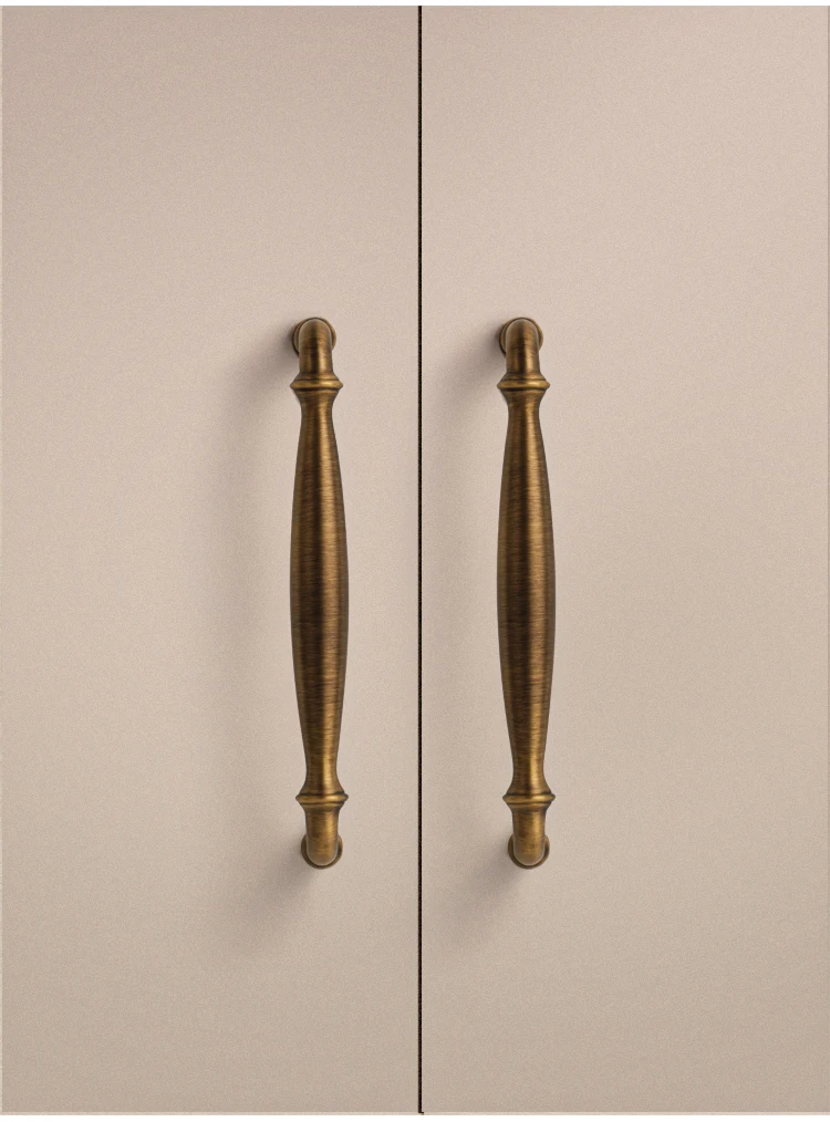 Dooroom Möbelgriff aus massivem Messing, Griffstil für Kleiderschrank, Schminktisch, Schublade, Küchenbeschläge, Großhandel verfügbar – Detail 9