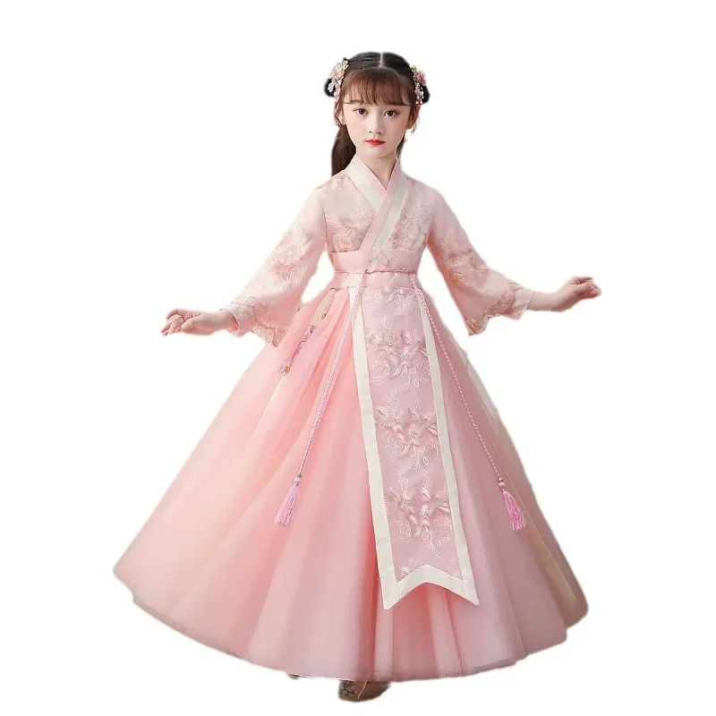 Chinese style girl Hanfu ancient costume super immortal 2024 new Tang costume