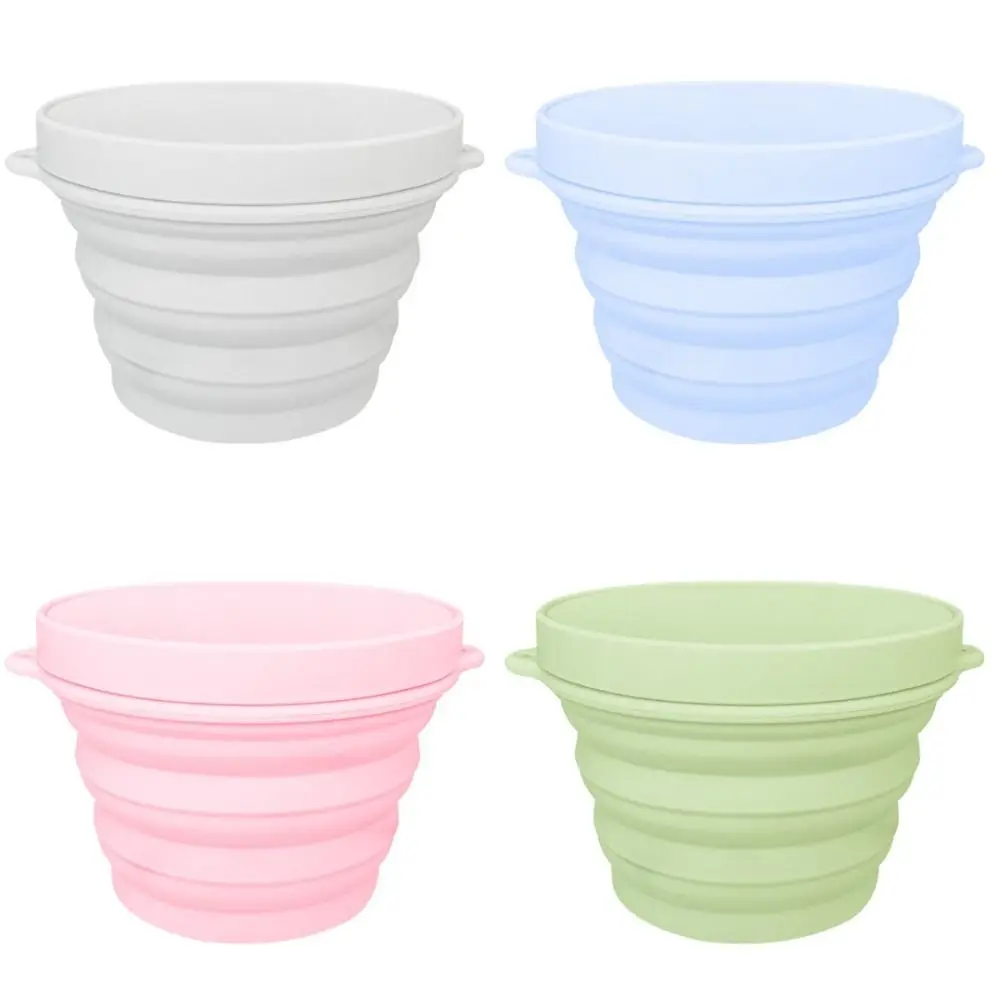 Durable Anti Drop Silicone Flowerpot Drought Resistant Large Diameter Small Flowerpot Thick Seedling Pot Plant