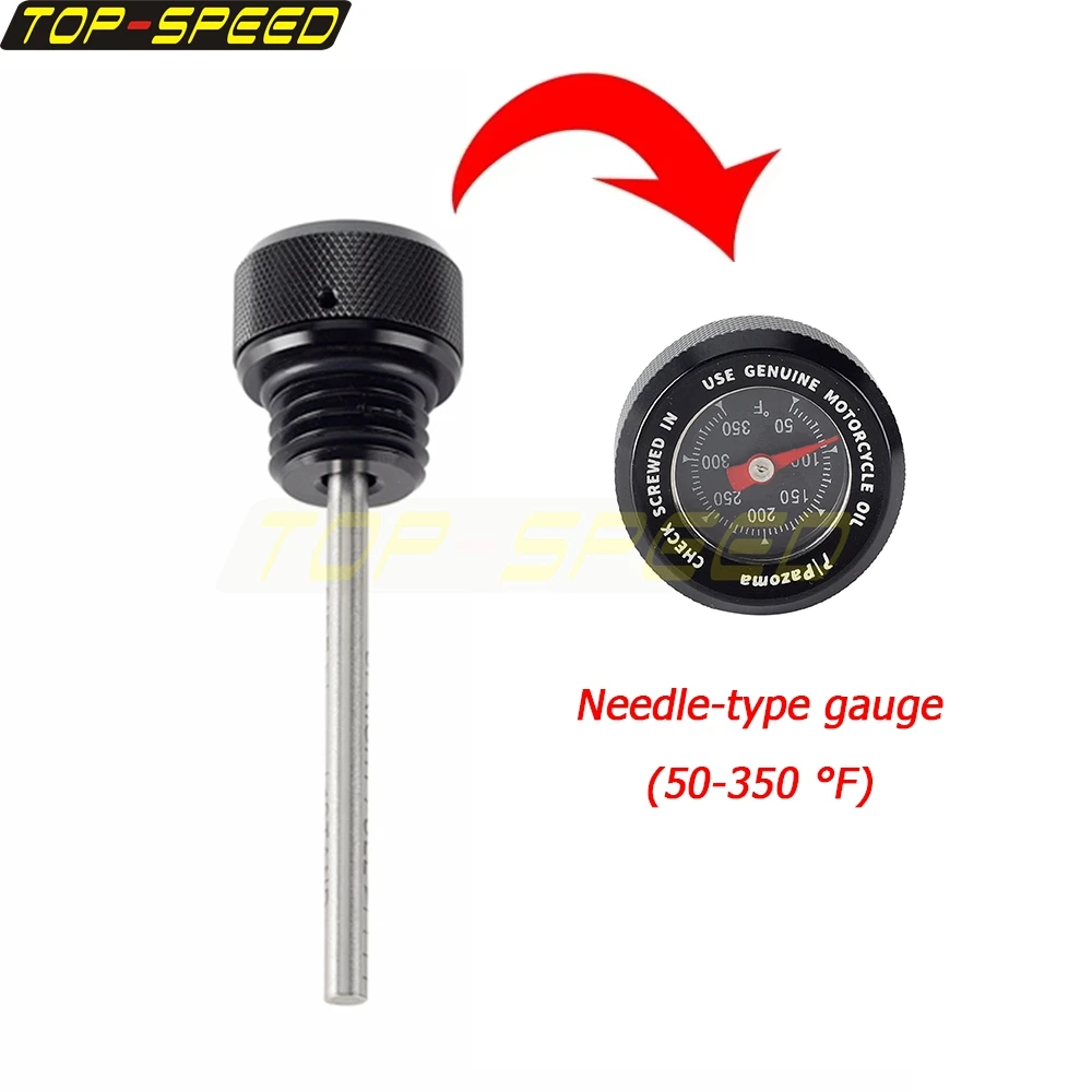 Motorcycle Oil Temperature Dipstick RA1250 Oil Plug Temp Gauge For Harley Pan America 1250 Sportster S 1250 Nightster 975 21-Up view 5