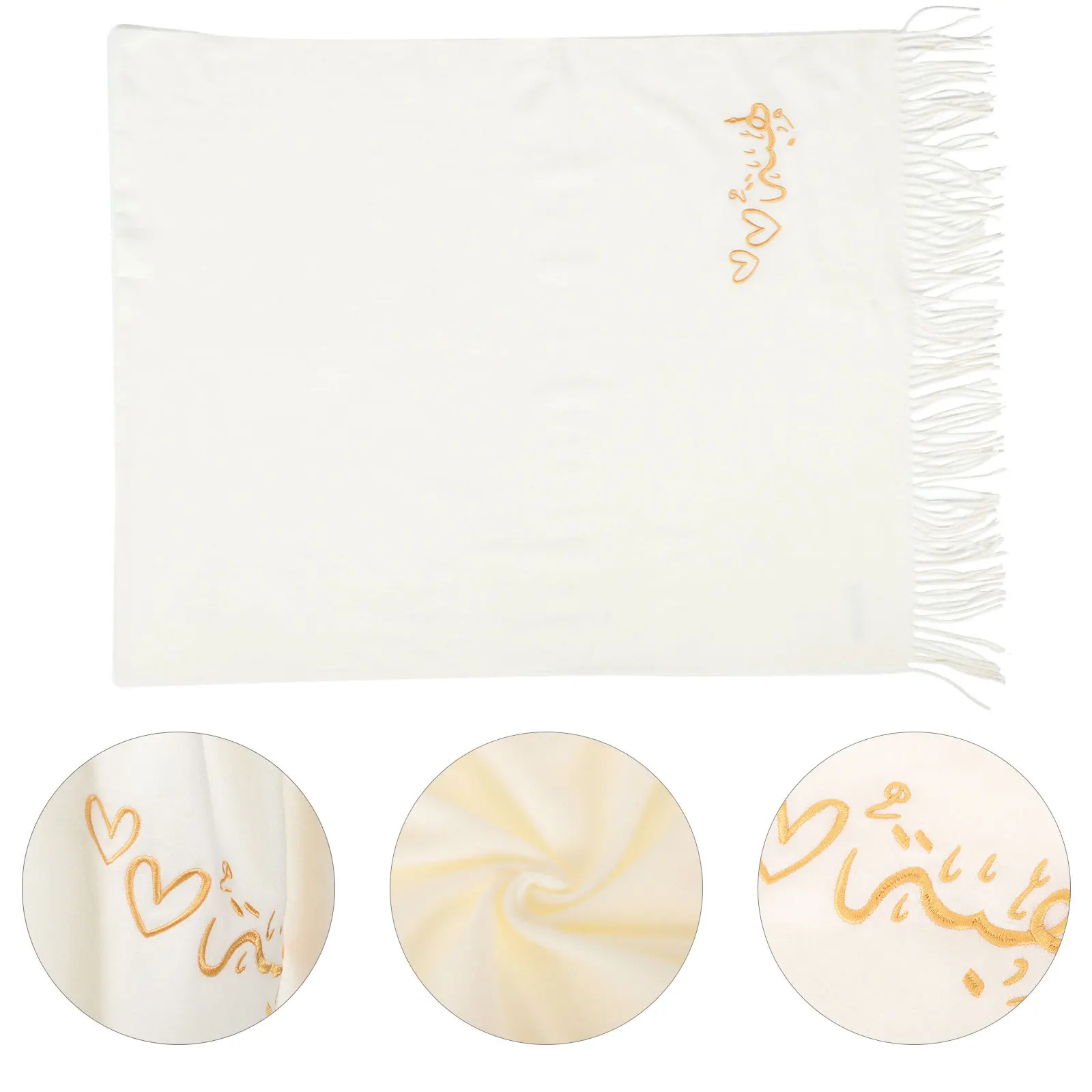 

Durable Prayer Shawl Stylish Comfortable Religious Gift for Men Women Breathable Lightweight Fabric Practical Messianic