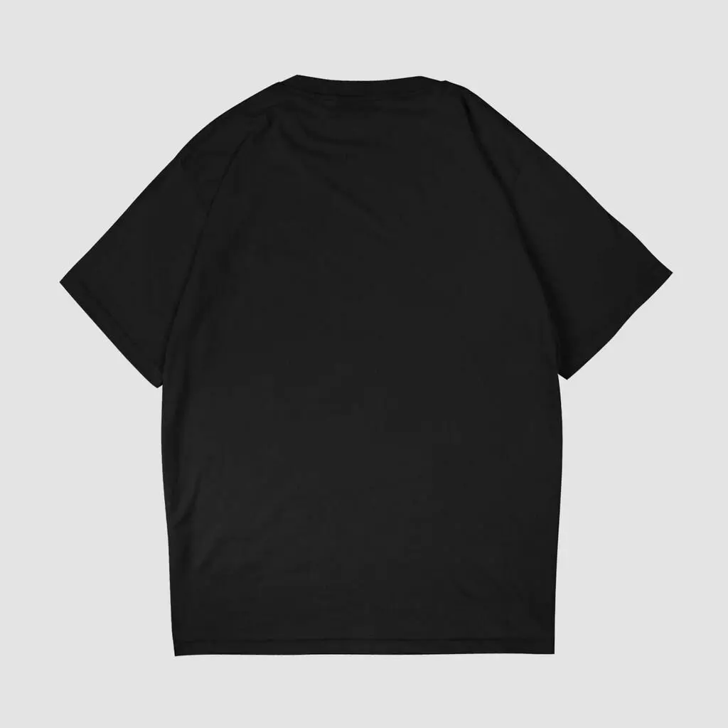 ウェルボーンオーバーサイズTシャツ、シンプルウェルタイプシカゴブラック、20年代