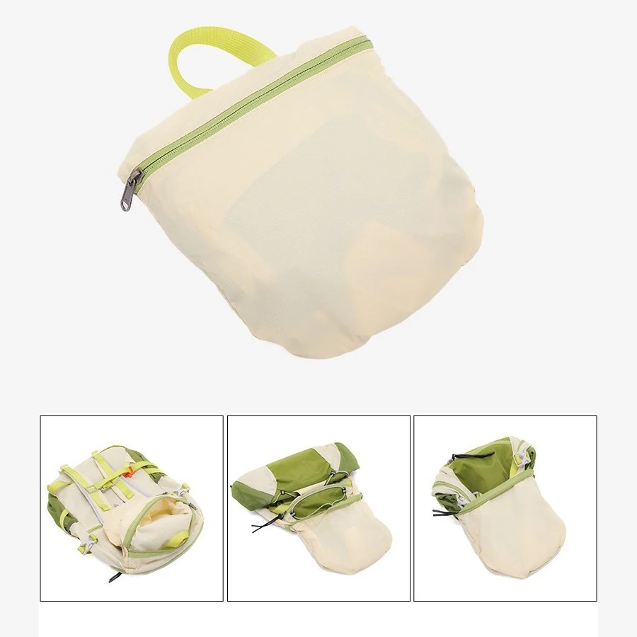 حقائب سفر جديدة ذات سعة كبيرة، وحقائب ظهر خارجية منفصلة جافة ورطبة، وحقائب ركوب الدراجات المقاومة للماء، وحقائب المشي لمسافات طويلة قابلة للطي #6